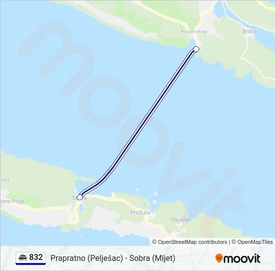 832 Ferry Line Map