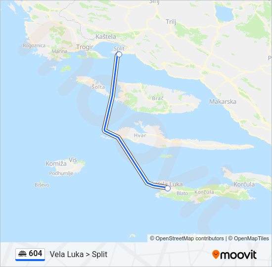 604 Ferry Line Map