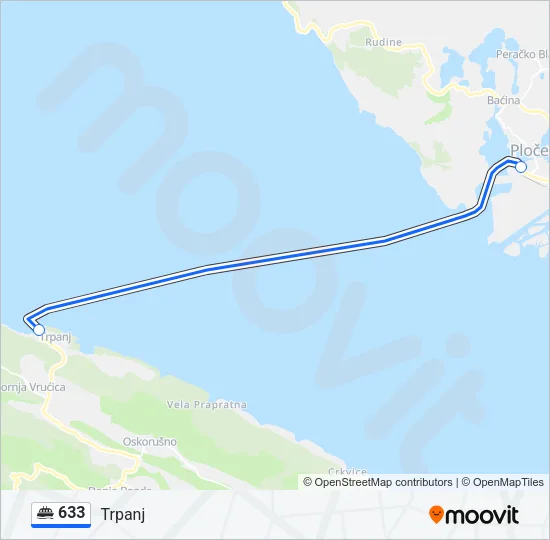 633 Ferry Line Map
