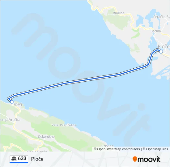 633 Ferry Line Map