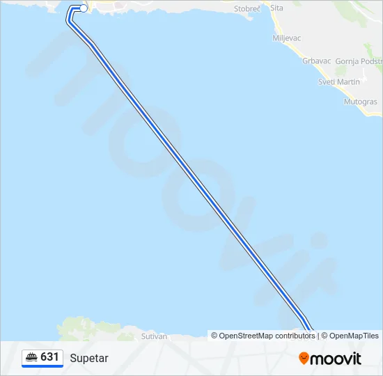631 Ferry Line Map