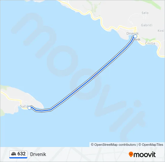 632 Ferry Line Map