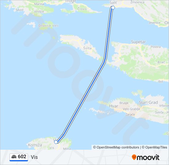 602 Ferry Line Map
