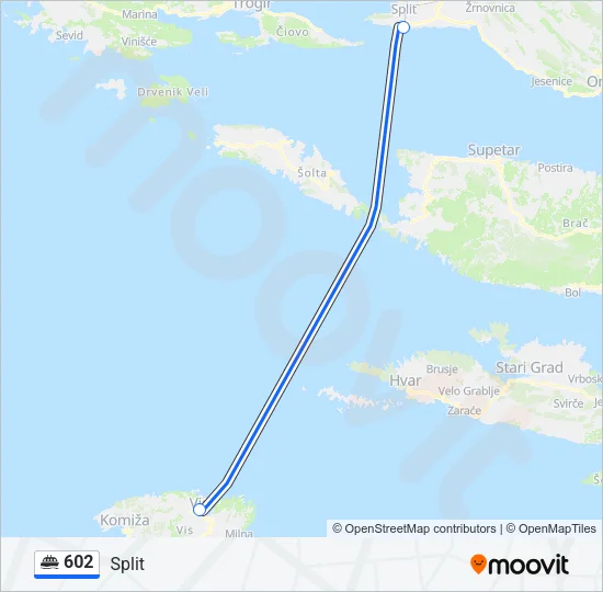 602 Ferry Line Map
