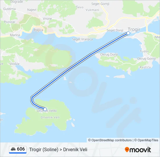 606 Ferry Line Map