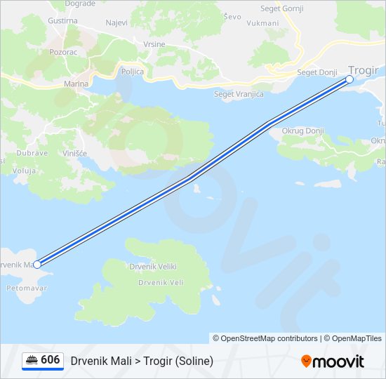 606 Ferry Line Map