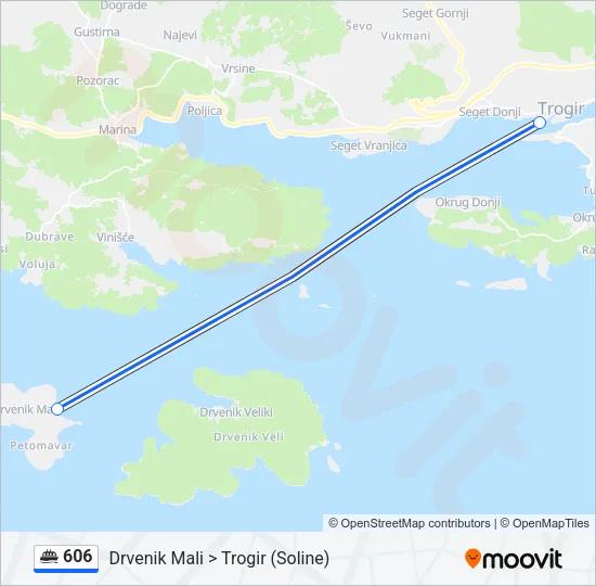 606 Ferry Line Map