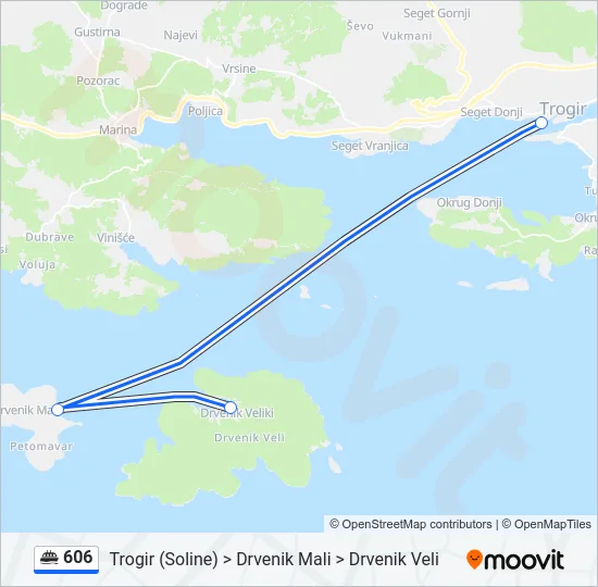 606 Ferry Line Map