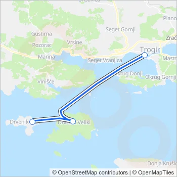 606 Ferry Line Map