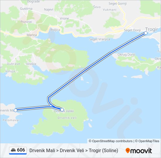 606 Ferry Line Map
