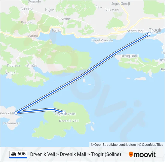 606 Ferry Line Map