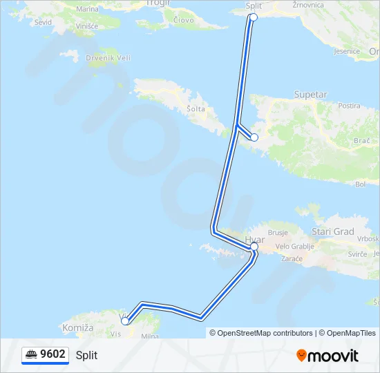 9602 Ferry Line Map