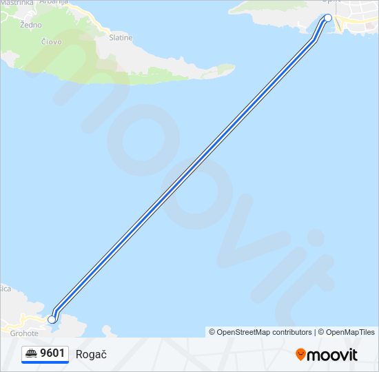 9601 Ferry Line Map