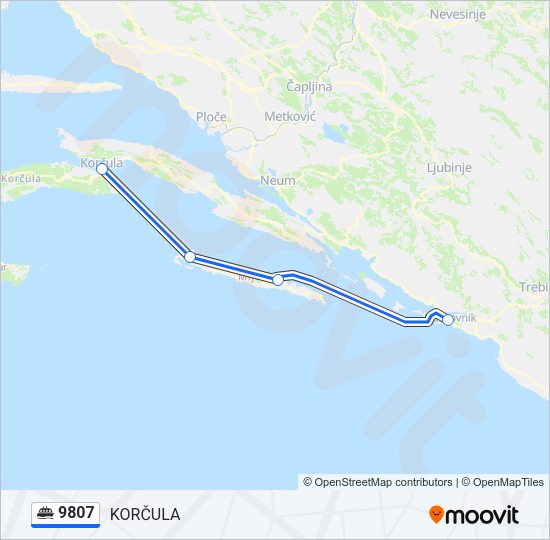 9807 Ferry Line Map