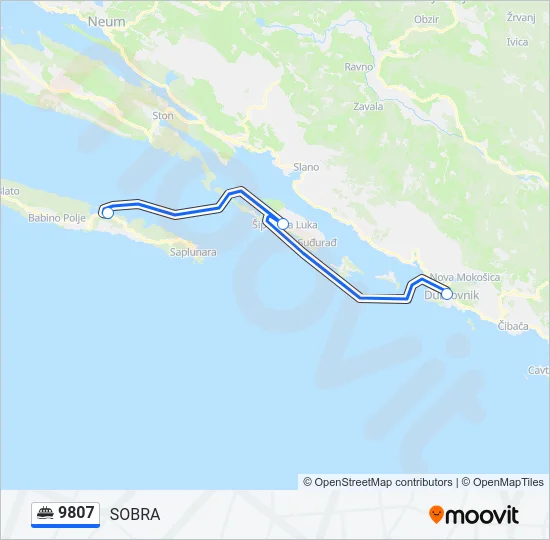 9807 Ferry Line Map