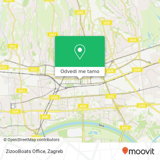 Karta ZizooBoats Office