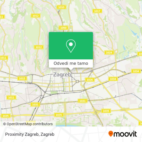 Karta Proximity Zagreb