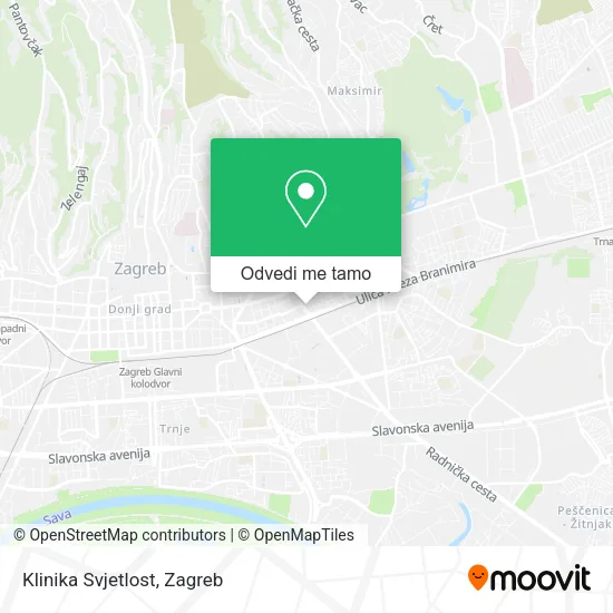 Karta Klinika Svjetlost