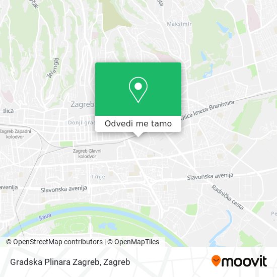 Karta Gradska Plinara Zagreb