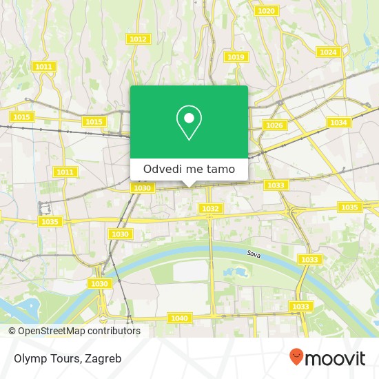 Karta Olymp Tours
