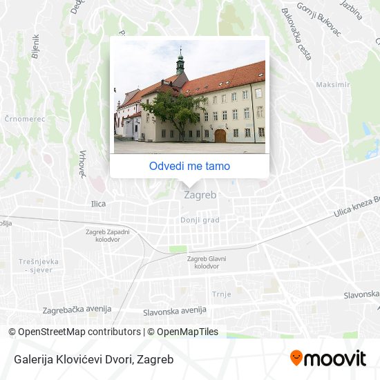 Karta Galerija Klovićevi Dvori