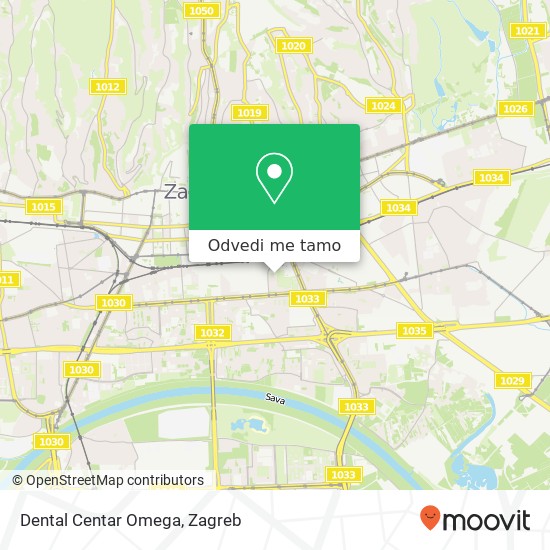 Karta Dental Centar Omega