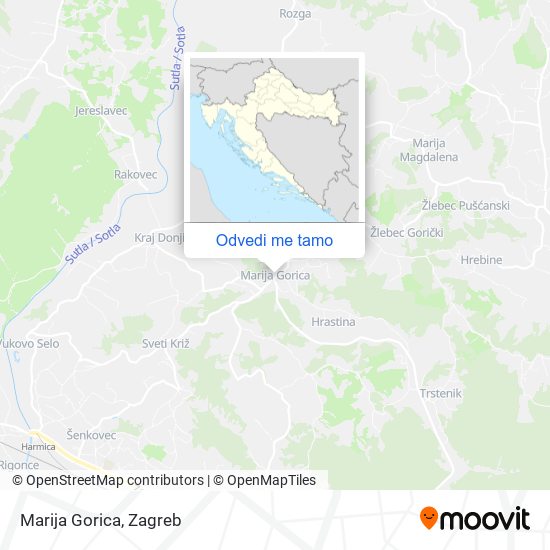 Karta Marija Gorica
