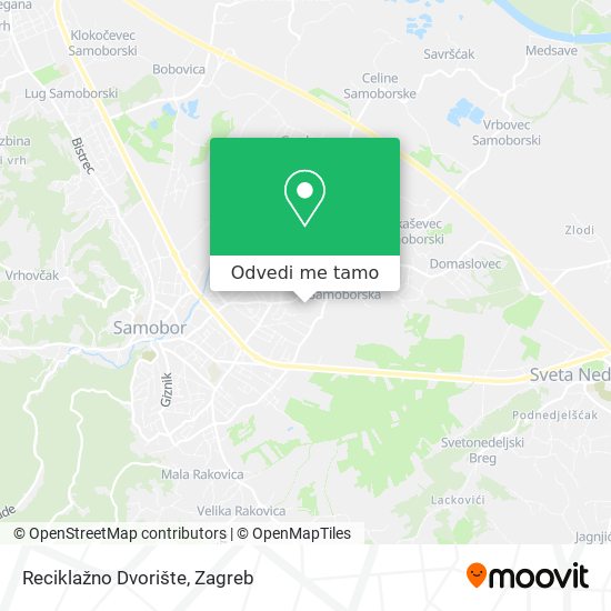 Karta Reciklažno Dvorište