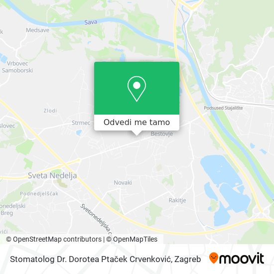 Karta Stomatolog Dr. Dorotea Ptaček Crvenković