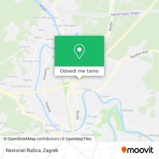Karta Restoran Ružica