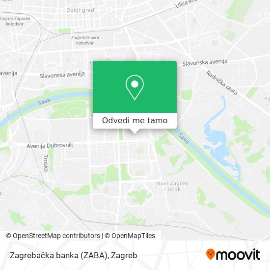 Karta Zagrebačka banka (ZABA)