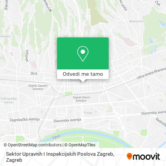Karta Sektor Upravnih I Inspekcijskih Poslova Zagreb