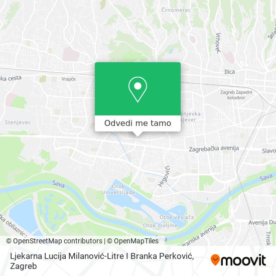 Karta Ljekarna Lucija Milanović-Litre I Branka Perković