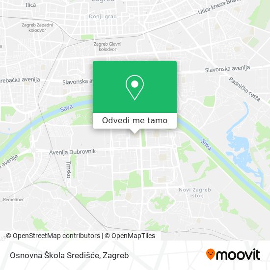 Karta Osnovna Škola Središće