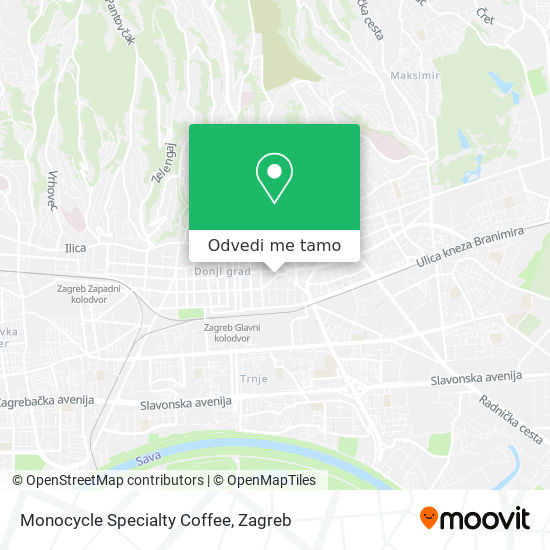 Karta Monocycle Specialty Coffee
