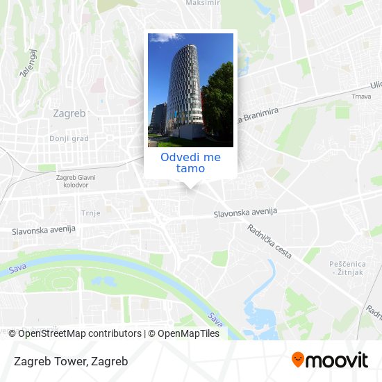 Karta Zagreb Tower