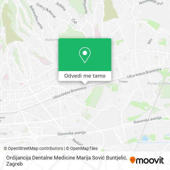 Karta Ordijancija Dentalne Medicine Marija Sović Buntjelić