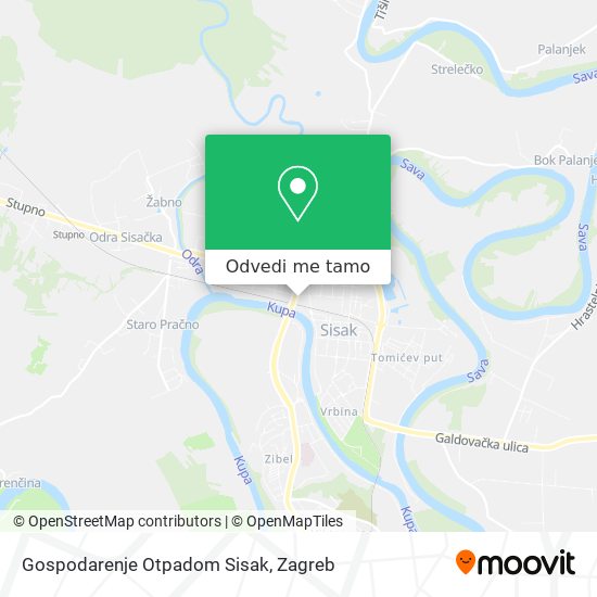 Karta Gospodarenje Otpadom Sisak