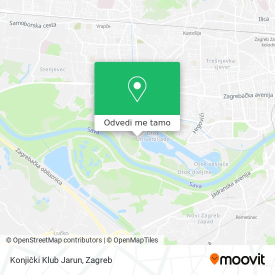 Karta Konjički Klub Jarun