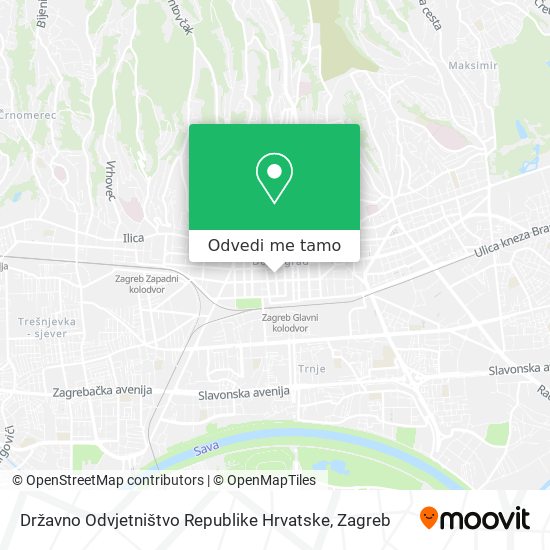 Karta Državno Odvjetništvo Republike Hrvatske