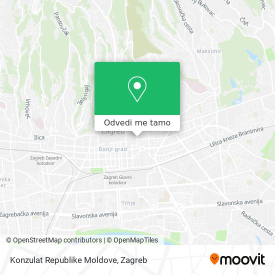 Karta Konzulat Republike Moldove