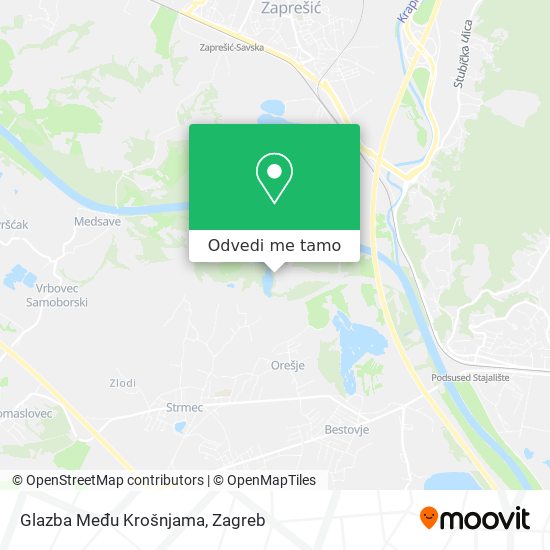 Karta Glazba Među Krošnjama