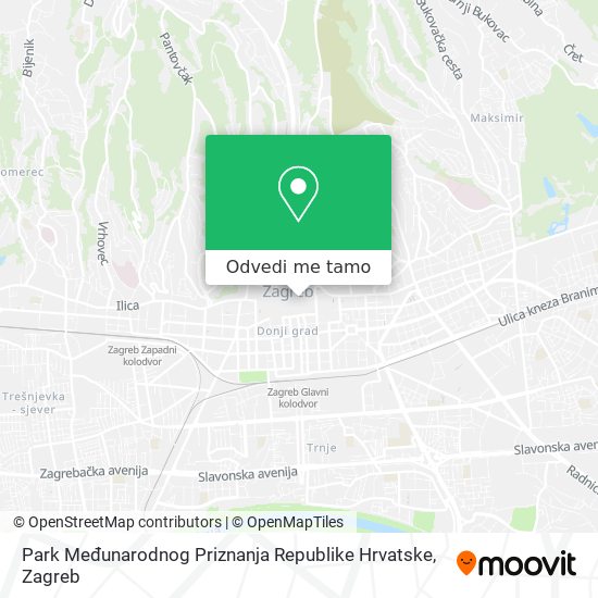 Karta Park Međunarodnog Priznanja Republike Hrvatske
