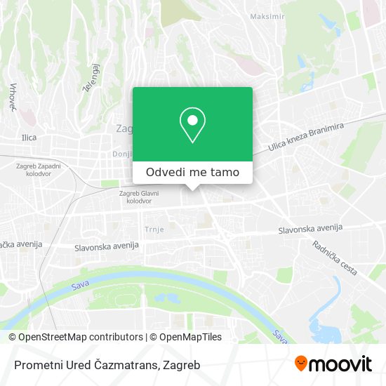 Karta Prometni Ured Čazmatrans