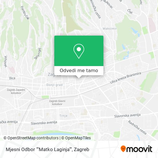 Karta Mjesni Odbor ""Matko Laginja""