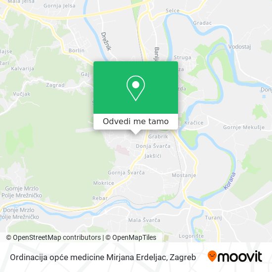 Karta Ordinacija opće medicine Mirjana Erdeljac