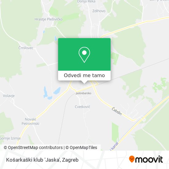 Karta Košarkaški klub 'Jaska'