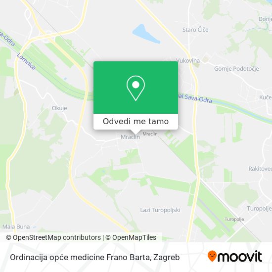 Karta Ordinacija opće medicine Frano Barta