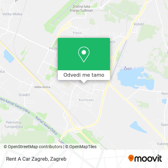 Karta Rent A Car Zagreb