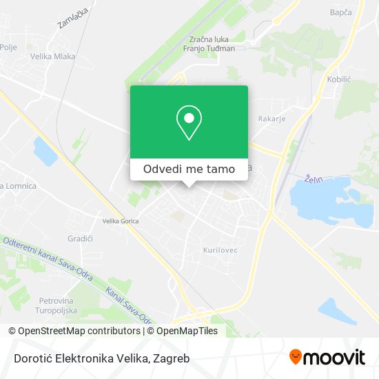 Karta Dorotić Elektronika Velika